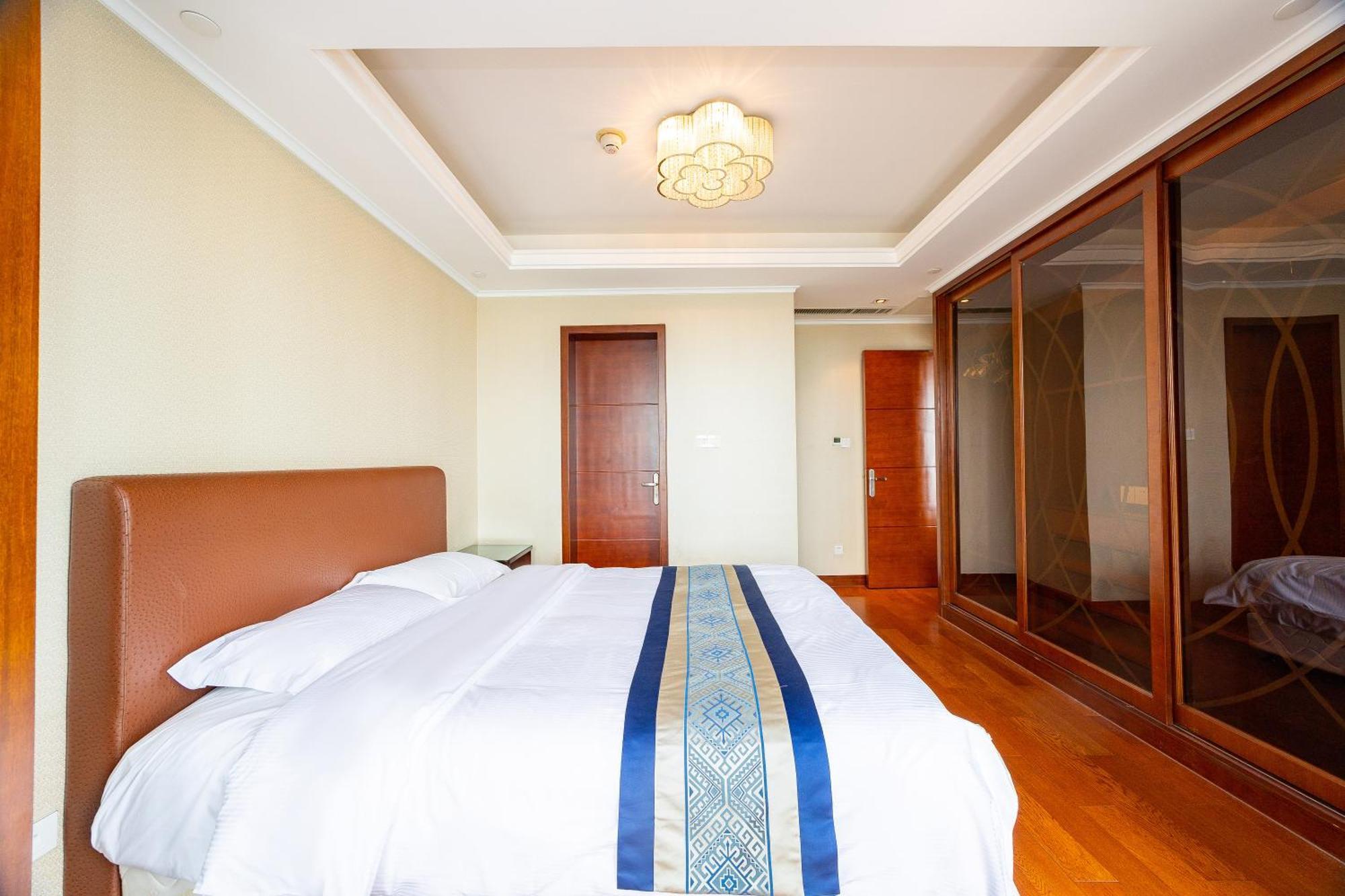 Qingdao Elegant Central Apartment Exterior foto