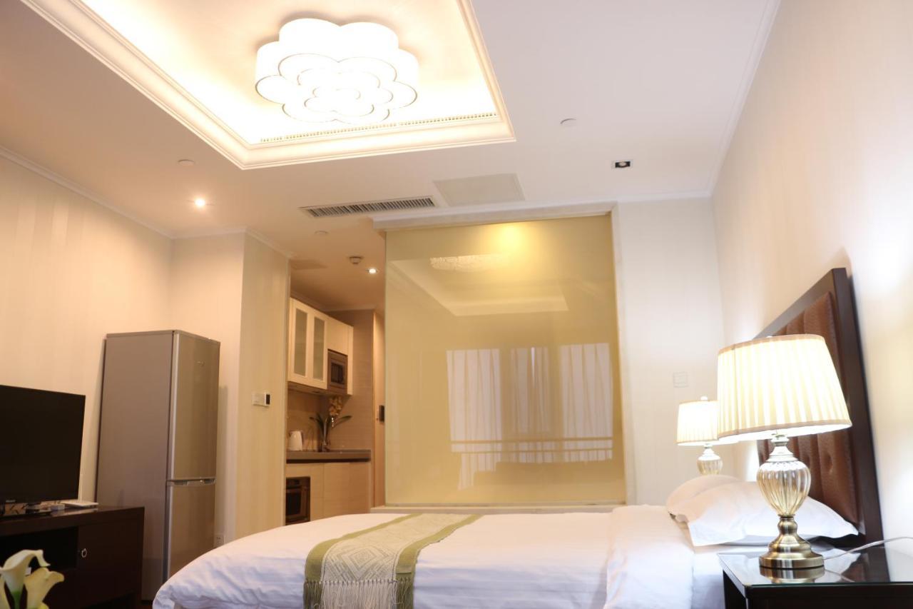 Qingdao Elegant Central Apartment Exterior foto