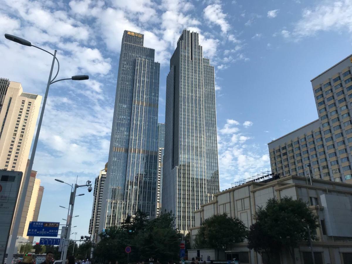 Qingdao Elegant Central Apartment Exterior foto